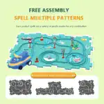 Children's Educational Puzzle Track Car Play Set - Image 3