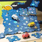 Children's Educational Puzzle Track Car Play Set - Image 13