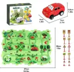 Children's Educational Puzzle Track Car Play Set - Image 17