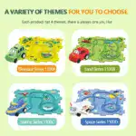 Children's Educational Puzzle Track Car Play Set - Image 2