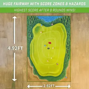 Golf target mat