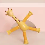 Suction Cup Pop Tube Giraffe Toys - Image 5